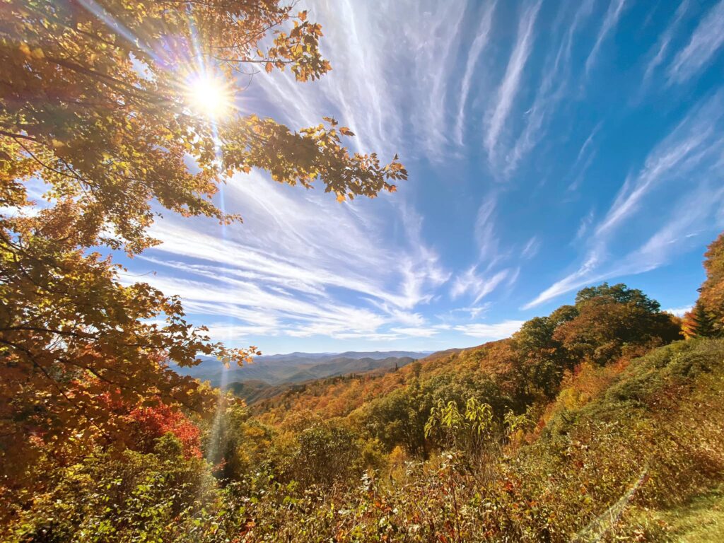 Blue Ridge Parkway NC view